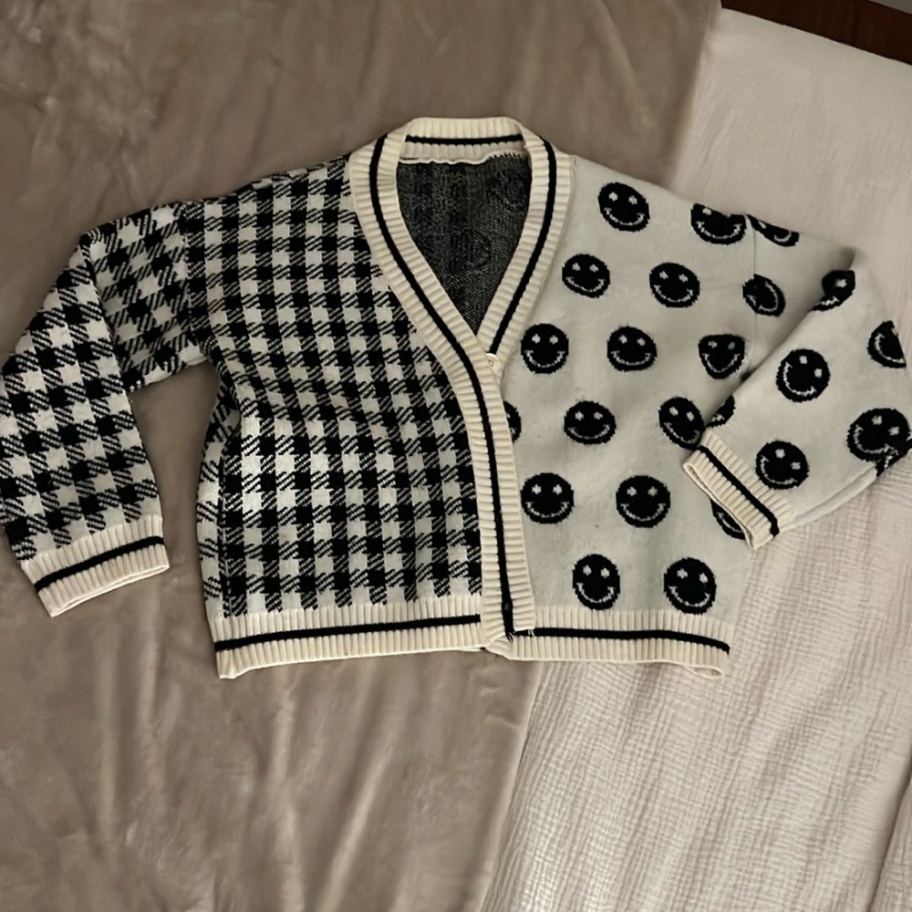 Black & White Cardigan